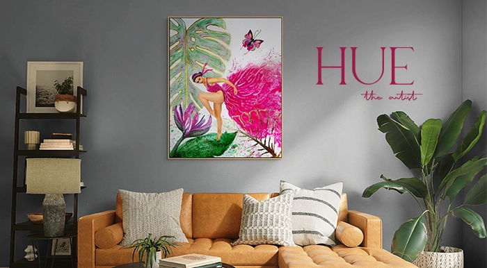Hue the Artist Brand Identity